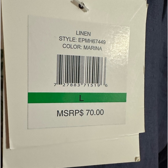 Ellen Tracy linen pants size L - Picture 5 of 8